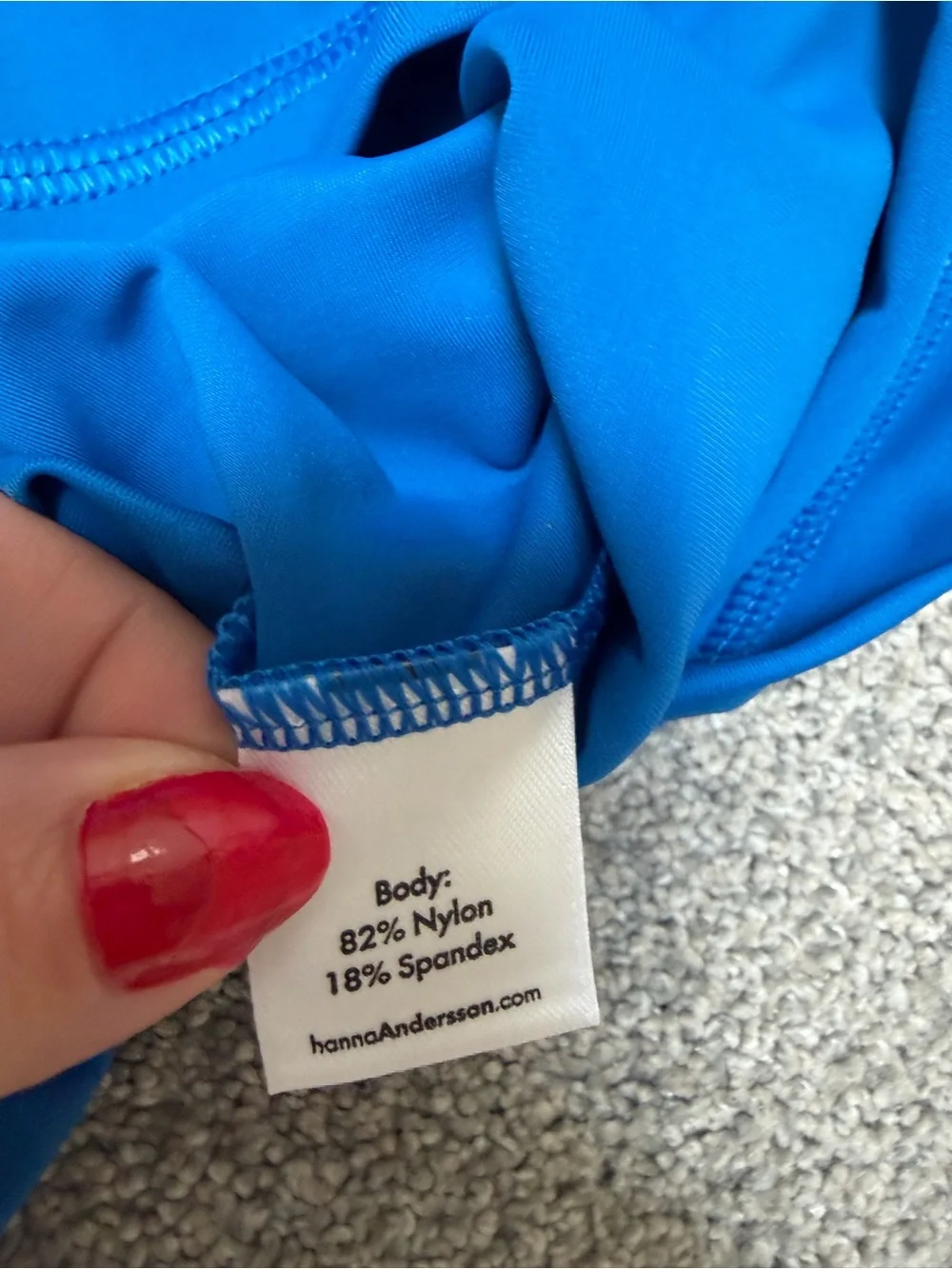 NWT Hanna Anderson Rash Guard